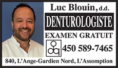 Luc Blouin Denturologiste
